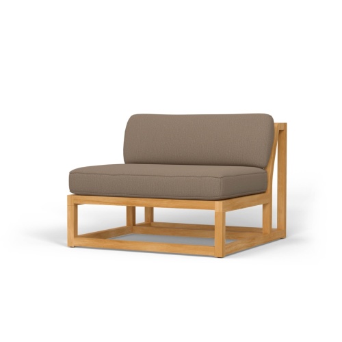 11800DP Maya Slipper Chair in angled front view on white background
