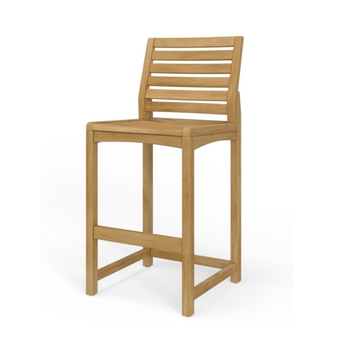 11812 Somerset Side Barstool in angled front view on a white background