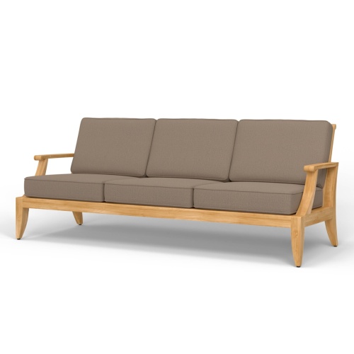 13122DP Large Laguna Sofa in angled front view on white background