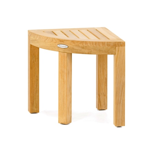18818 Pacifica Corner Spa Stool side view on white background