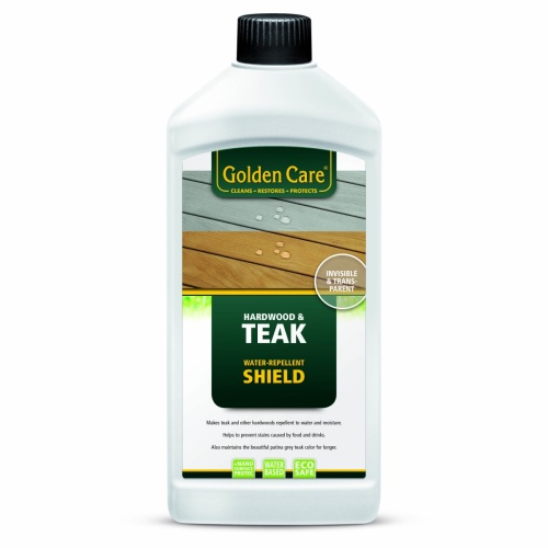 30103 Golden Care Teak Shield 1 liter bottle on white background