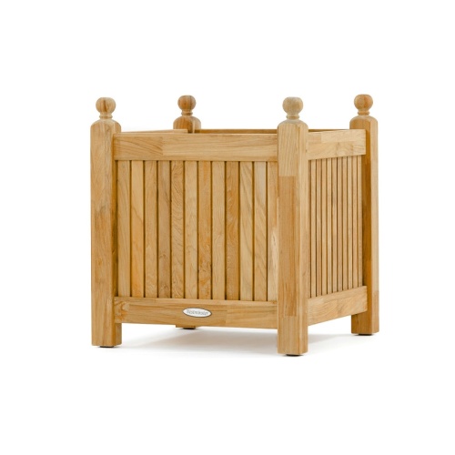 18109 square planter box angled view on white background