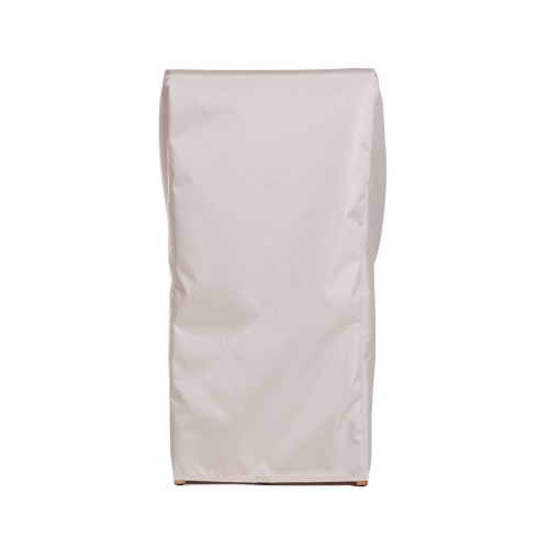 62810 Laguna Dining Armchair Cover for 12810 Laguna Teak Dining Armchair side view on white background 