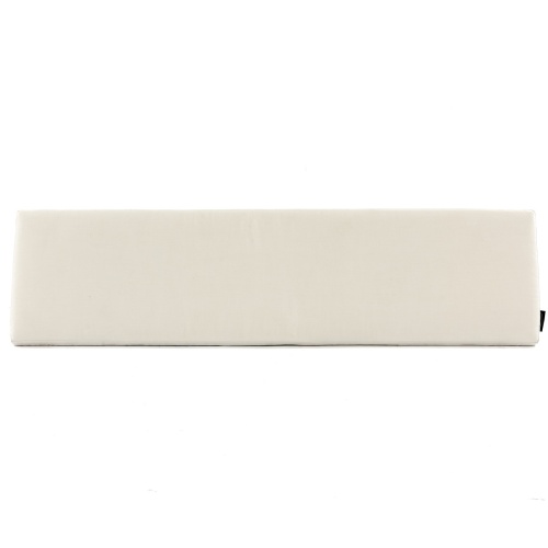  71042MTO canvas color 5 foot Backless Bench Cushion top view on white background