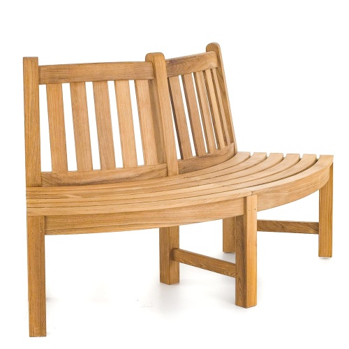 image of 13691 Teak Tree Hugger Bench on white background