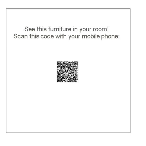 11315 Veranda Teak Side Chair AR QR Code on white background