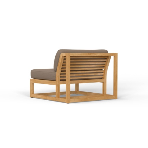 11800DP Maya Slipper Chair in front view on white background
