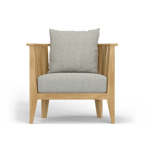 12170DP Kafelonia teak Barrel Chair AR QR Code on white background