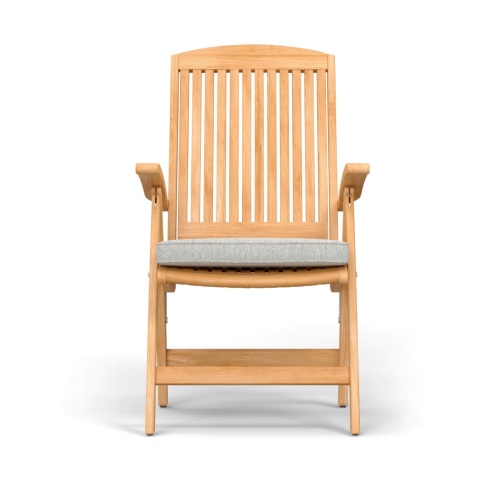 12569S Barbuda Recliner showing AR QR Code on white background