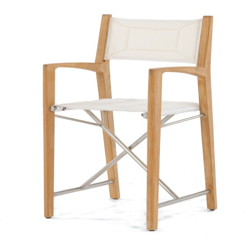 12915RF Refurbished Odyssey Director Chair front facing angled left side view on white background