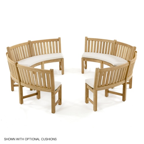 13852 Buckingham 6 ft Teak Bench AR QR Code on white background