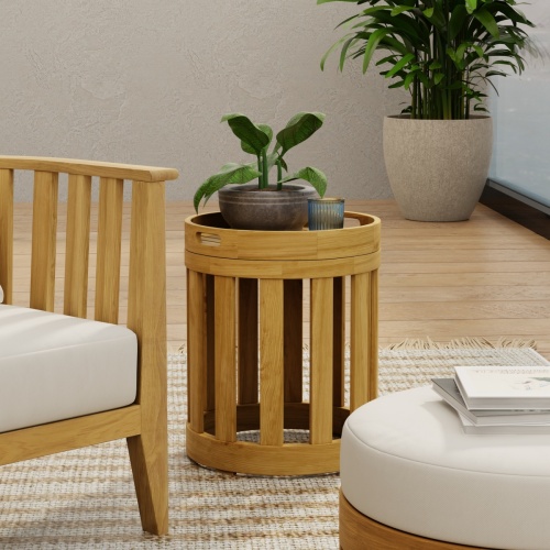 14170 Kafelonia Side Table AR QR Code on white background