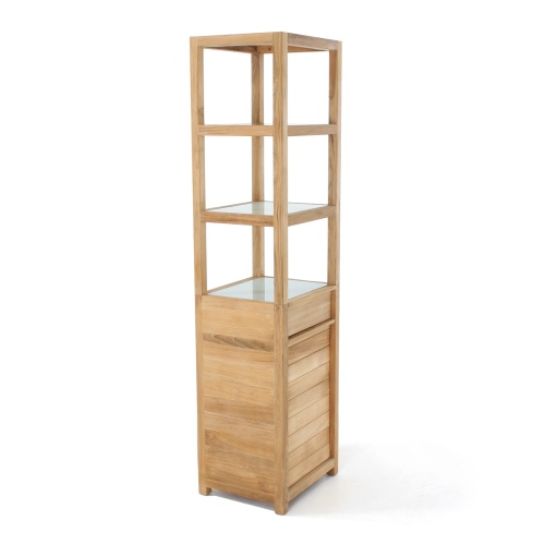 teak storage units