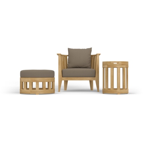 70257 Kafelonia teak 3 pc Set AR QR Code on a white background