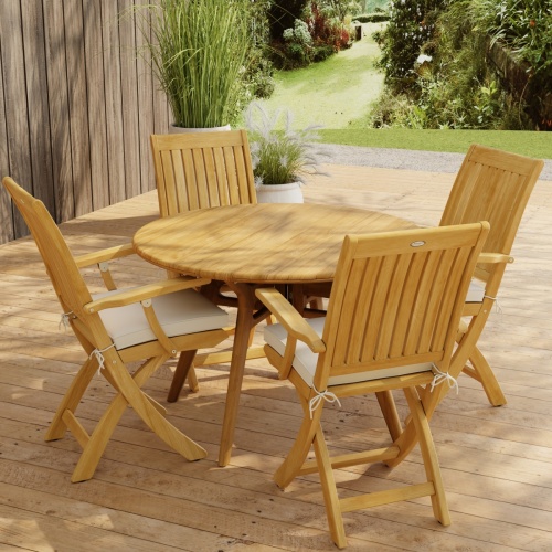 70919 Barbuda Surf 5 pc Cafe Dining Set of Surf 42
