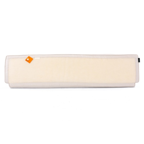 71061MTO canvas color cushion back view for a 5 foot bench on white background
