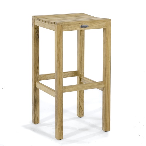 12110 somerset backless barstool angled view on white background