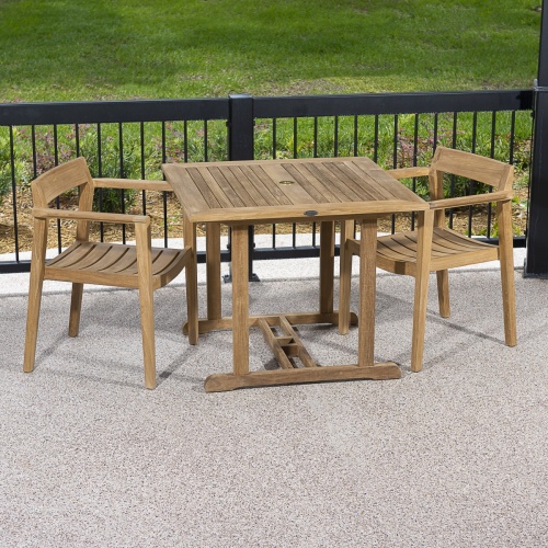 teak quality dinette chair set restaurant