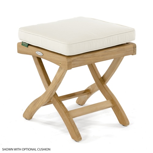 18600 Barbuda Ottoman Side Table side view on white background