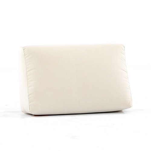 31002 malaga synthetic wicker deep seating slipper chair back cushion front view on white background