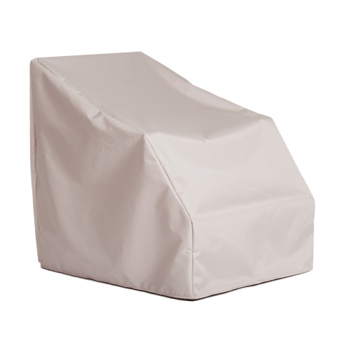 80232 Maya Slipper Chair Cover side angled view on white background 