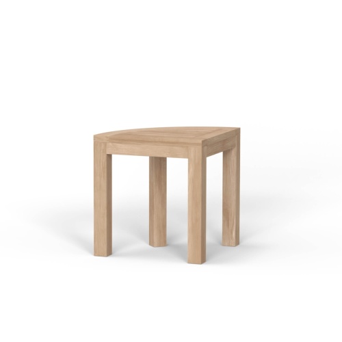 18818 Pacifica Corner Spa Stool side view on white background