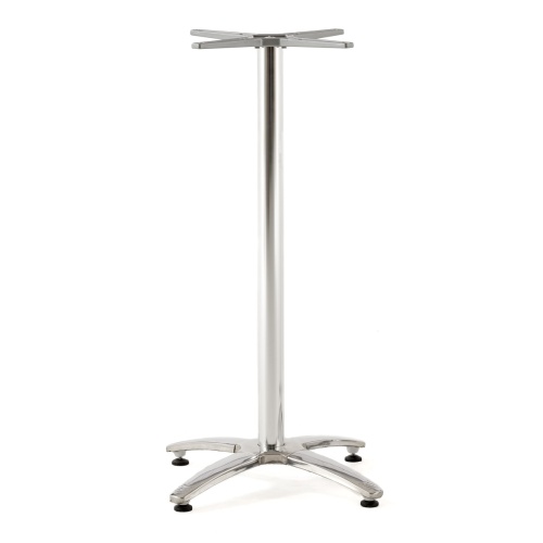 70726 Vogue stainless steel restaurant table pedestal base on white background