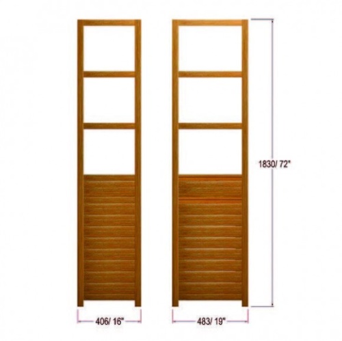 teak outdoor storage