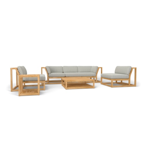 70232 Maya 6 pc Sofa Set  in angled front view on a white background