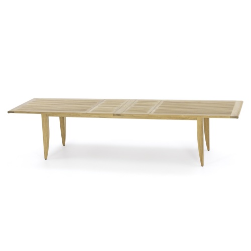 15978 Grand Laguna 11 ft Rectangular Dining Table angled view extended on white background
