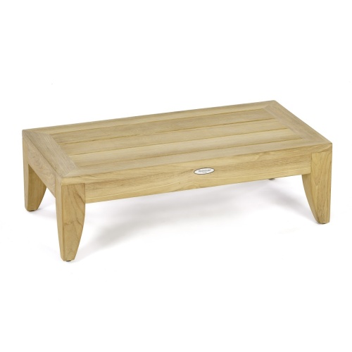 14314 Aman Dais End Table in angled side view on white background