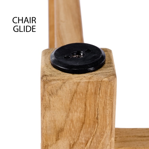 12110 somerset backless barstool bottom leg showing floor glide on white background