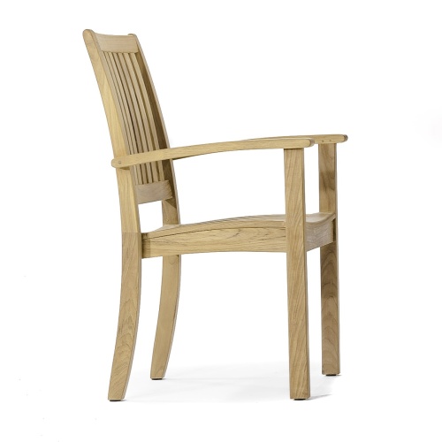 70700 Sussex dining armchair side view on white background