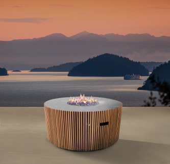 Teak Firepit Seating