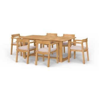 7pc Teak Dining Sets