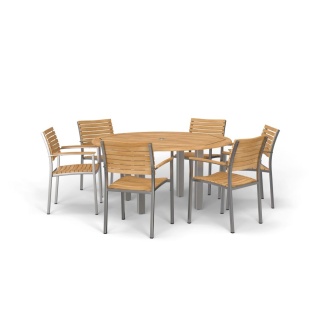 Round Dining Sets for 6 to 8