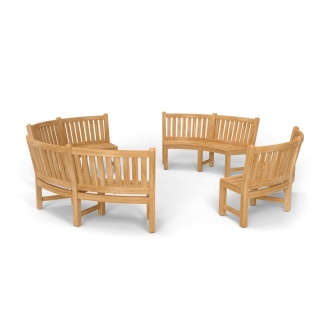 Curved Bench