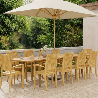 Umbrella Ready Table