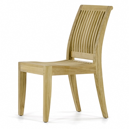 Refurbished Laguna Teak Side Chair - Picture C