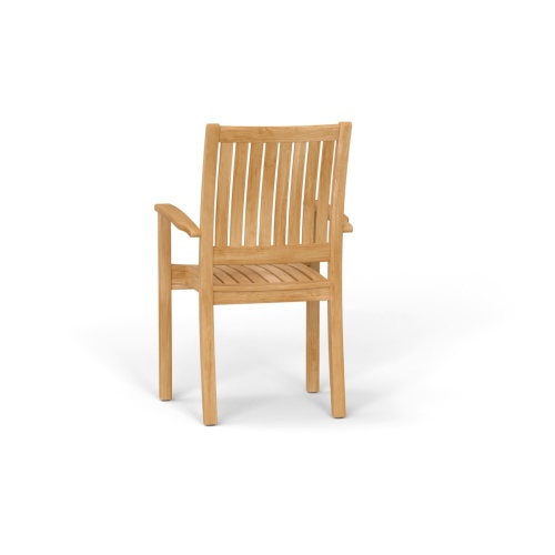 Sussex Teak Stacking Chair - Picture D