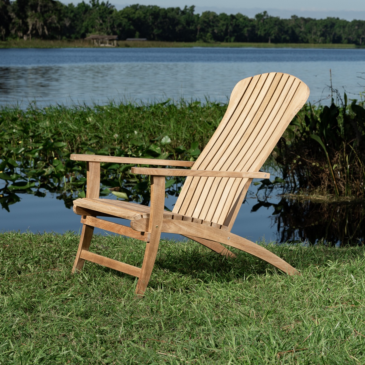 Teak Adirondack Lounger