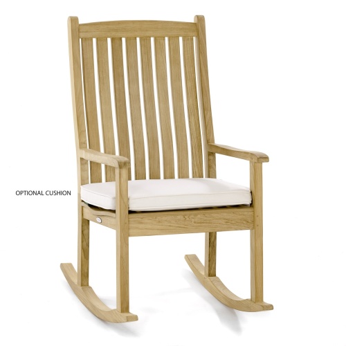 Veranda Teak Rocking Chair - Picture L