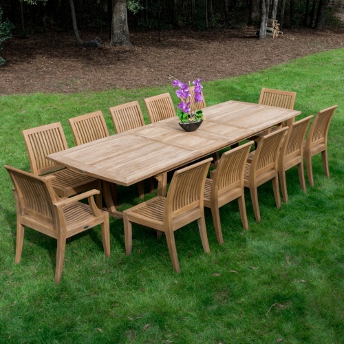 Laguna Teak Dining Armchair - Picture N
