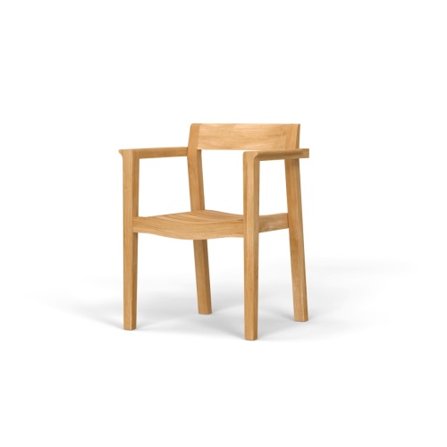 Horizon Teak Dining Armchair - Picture A