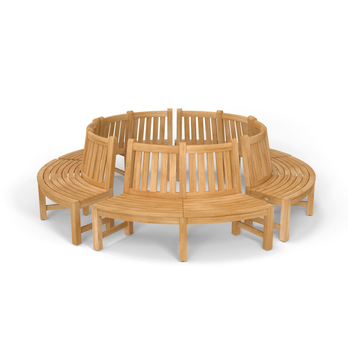 Buckingham Teak Tree Hugger Bench