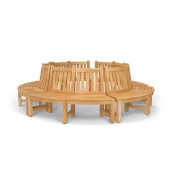Buckingham Teak Tree Hugger Bench
