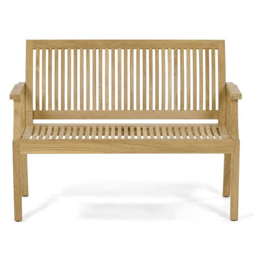 4 ft Laguna Teak Bench - Picture K