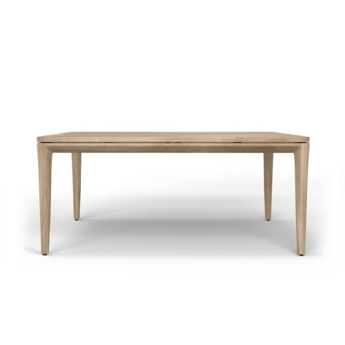 Veranda 5 Foot Square Teak Outdoor Dining Table - Picture B