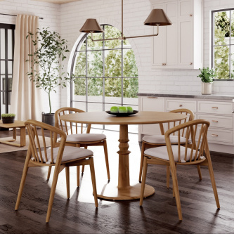 Dahlia 4ft Round Table