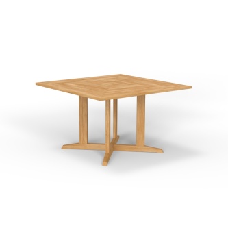48" Pyramid Teak Table